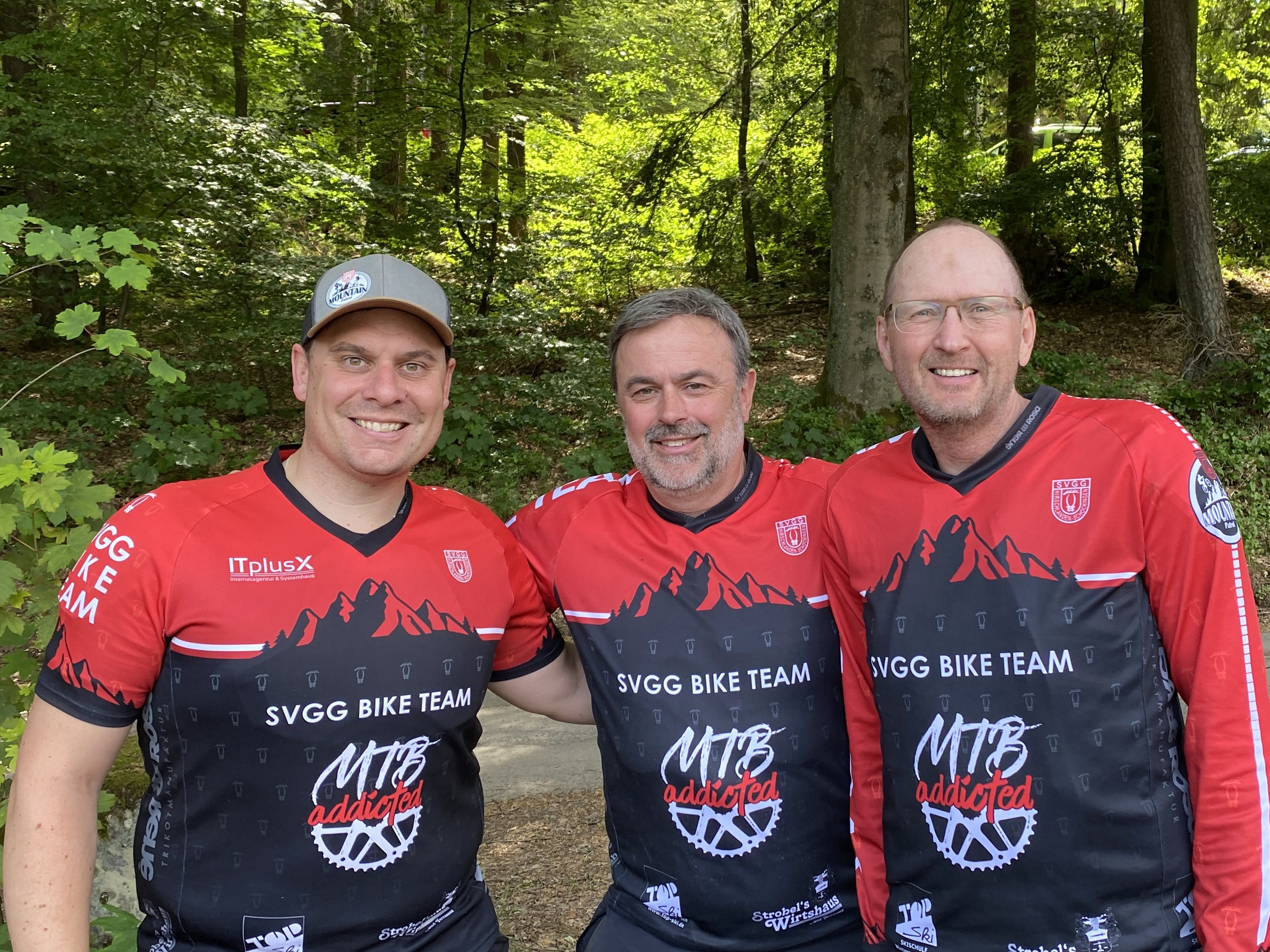 Die alte und neue Abteilungsleitung (von links nach rechts): Christian Bach, Burghard Schaller, Stefano Wolber