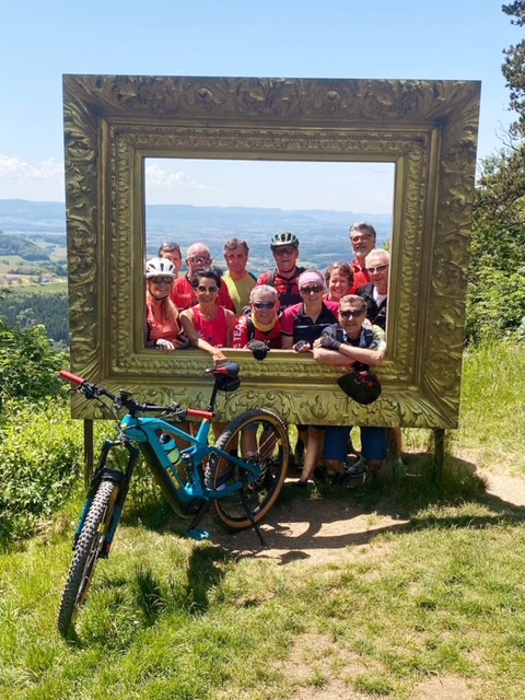Fotostopp an der Wallfahrtskirche St. Maria Hohenrechber